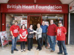 Presnting a cheque to BHF